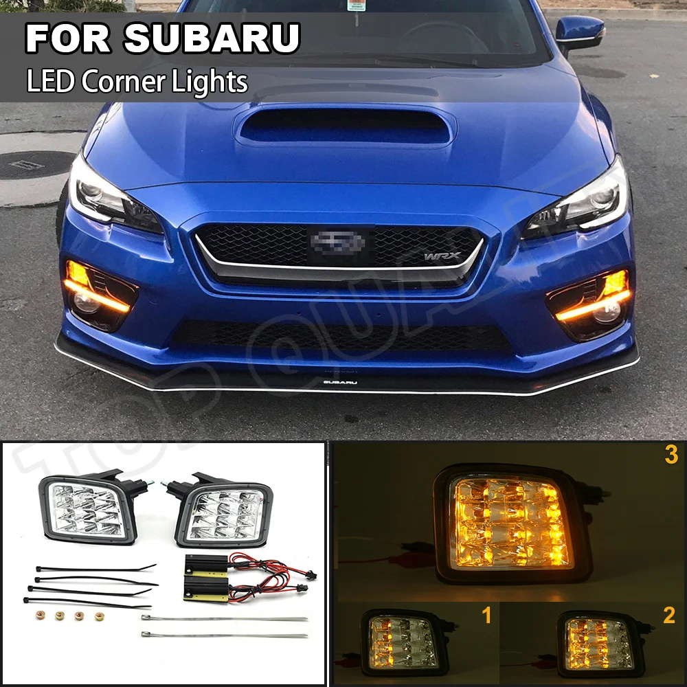 For 2015-2017 Subaru WRX STI Limited Turbo Base Premium Clear Lens LED Dynamic Turn Signal Light Indicator Lamp Corner Light
For 2015-2017 Subaru WRX STI Limited Turbo Base Premium Clear Lens LED Dynamic Turn Signal Light Indicator Lamp Corner Light