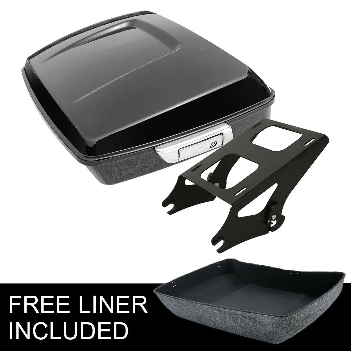 Motorcycle Chopped Trunk Mount Rack For Harley Touring Tour Pack Road King Street Glide Electra Glide Road Glide 2014-2022 2019
Motorcycle Chopped Trunk Mount Rack For Harley Touring Tour Pack Road King Street Glide Electra Glide Road Glide 2014-2022 2019