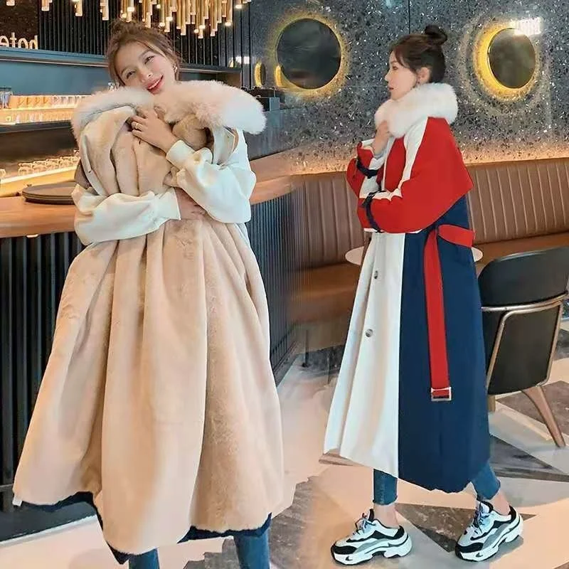 X-long Parka Cotton-padded Jacket Women's 2021 New Style Over-the-knee Korean Winter Plus Velvet Padded Coat
X-long Parka Cotton-padded Jacket Women's 2021 New Style Over-the-knee Korean Winter Plus Velvet Padded Coat