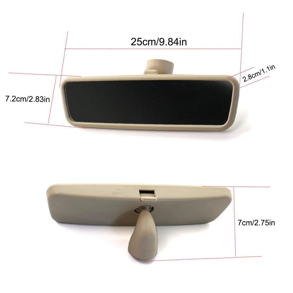 Car HD Rear View Mirror ABS Plastic Housing Vehicle Interior Mirrors Automobile Supplies Replacement for Jetta 1999-2010
Car HD Rear View Mirror ABS Plastic Housing Vehicle Interior Mirrors Automobile Supplies Replacement for Jetta 1999-2010