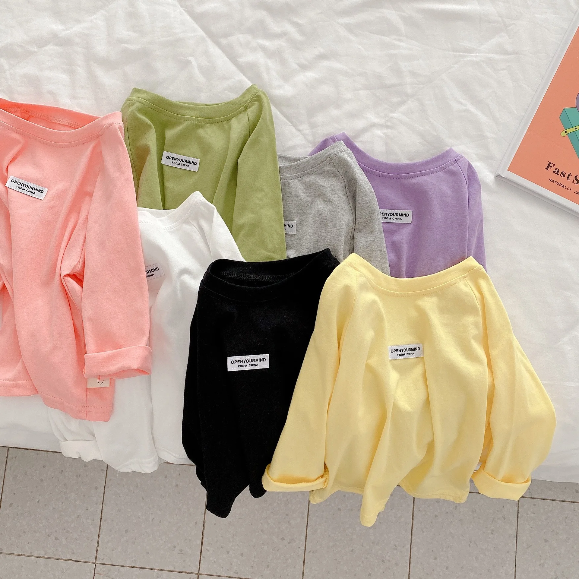 Children Long Sleeve T-shirt Autumn Newborn Baby Girls Clothing Tops Toddler Girls Clothes Loose Tracksuit Pullovers Home Wear
Children Long Sleeve T-shirt Autumn Newborn Baby Girls Clothing Tops Toddler Girls Clothes Loose Tracksuit Pullovers Home Wear
