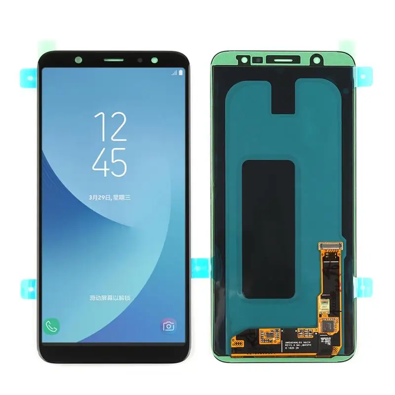 ЖК-дисплей SUPER AMOLED для Samsung Galaxy A6 2018, сенсорный экран, дигитайзер, панель в сборе A6 Plus A6050, ЖК-дисплей A6050F
ЖК-дисплей SUPER AMOLED для Samsung Galaxy A6 2018, сенсорный экран, дигитайзер, панель в сборе A6 Plus A6050, ЖК-дисплей A6050F