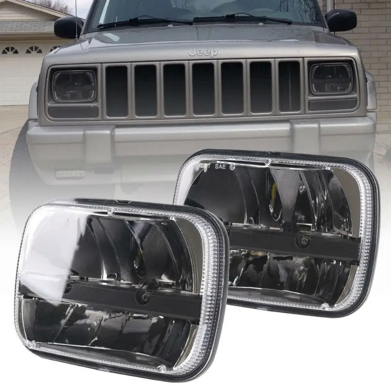 2 шт. 7x6 дюймов 5x7 дюймов 105 Вт светодиодный проектор фары с DRL для Jeep Wrangler YJ Cherokee XJ H6054 H5054 H6054LL 69822 6052 6053
2 шт. 7x6 дюймов 5x7 дюймов 105 Вт светодиодный проектор фары с DRL для Jeep Wrangler YJ Cherokee XJ H6054 H5054 H6054LL 69822 6052 6053