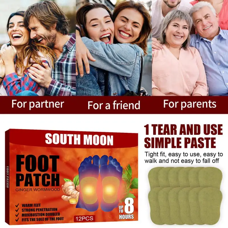 12PCS Self-Heating Detox Foot Patches Ginger Wormwood Foot Care Pads Detoxify Toxins Weight Loss Improve Sleep Foot Sticker Hot
12PCS Self-Heating Detox Foot Patches Ginger Wormwood Foot Care Pads Detoxify Toxins Weight Loss Improve Sleep Foot Sticker Hot