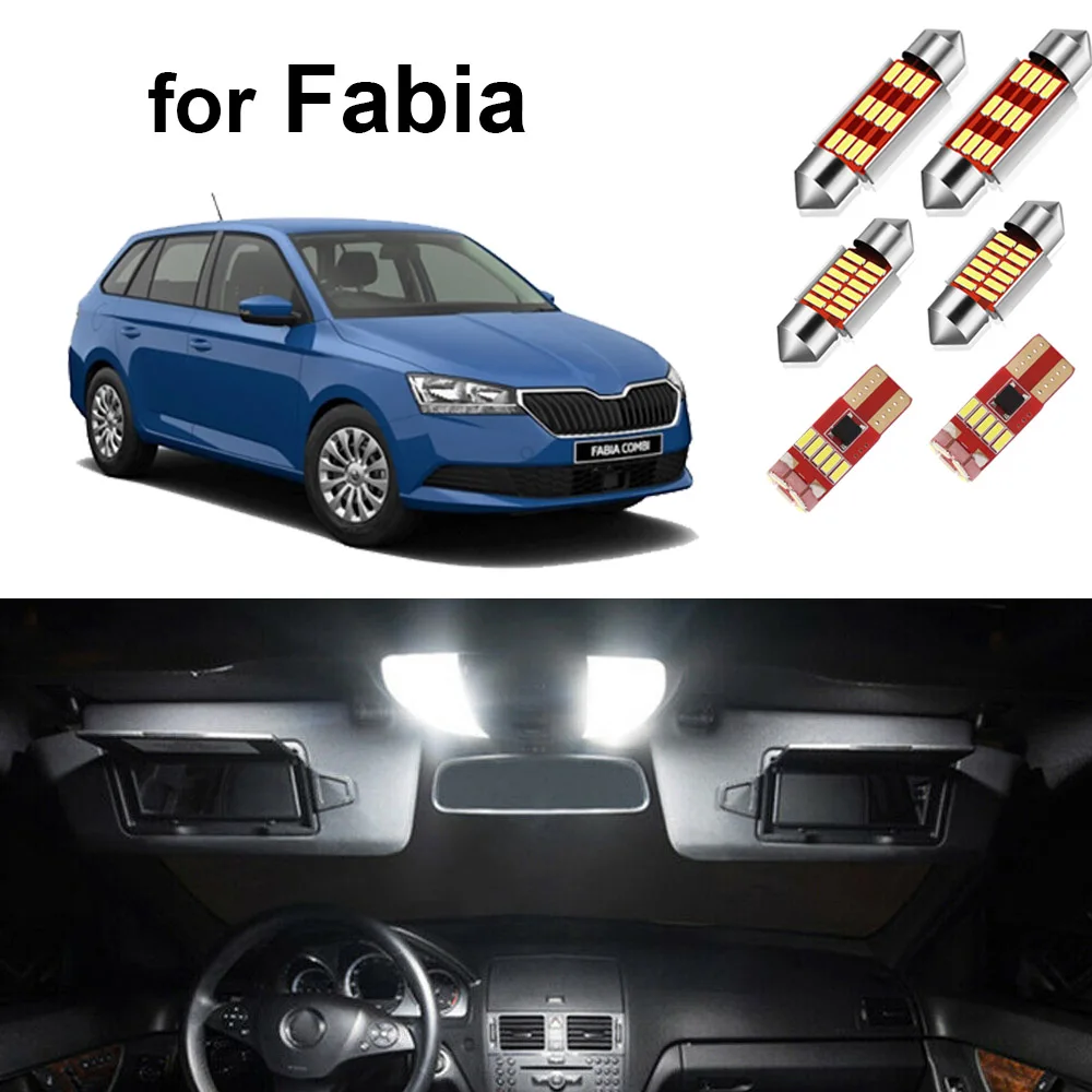 Canbus Car Led Interior ght Kit For Skoda Fabia MK1 MK2 MK3 1999-2015+ Led Bulb Dome Map Indoor
Canbus Car Led Interior ght Kit For Skoda Fabia MK1 MK2 MK3 1999-2015+ Led Bulb Dome Map Indoor