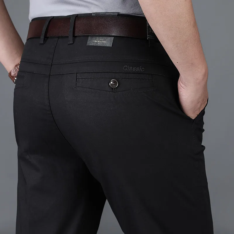 Men'S Pants Pant Trousers Casual Classic Mens Motorcycle Luxury High Quality Straight 2021 Business Length Man New Clothing Men
Men'S Pants Pant Trousers Casual Classic Mens Motorcycle Luxury High Quality Straight 2021 Business Length Man New Clothing Men