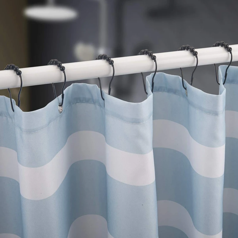 Shower Curtain Hooks Rings Metal Shower Curtain Hooks Rings for Bathroom Shower Rods Curtains Set of 12 Black
Shower Curtain Hooks Rings Metal Shower Curtain Hooks Rings for Bathroom Shower Rods Curtains Set of 12 Black