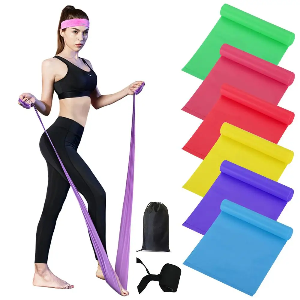 Practical TPE 6 Color Puller Fitness Equipments Training Bands Fitness Pull Rope Stretch Arm Apparatus Removable Tension Band
Practical TPE 6 Color Puller Fitness Equipments Training Bands Fitness Pull Rope Stretch Arm Apparatus Removable Tension Band