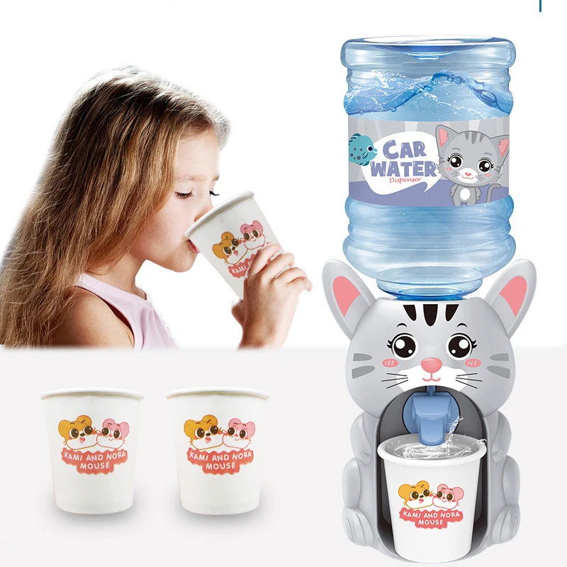 Mini Water Dispenser For Children Kitchen Toys Kids Cute Cold/Warm Water Juice Milk Drinking Fountain Simulation Cartoon Animals
Mini Water Dispenser For Children Kitchen Toys Kids Cute Cold/Warm Water Juice Milk Drinking Fountain Simulation Cartoon Animals