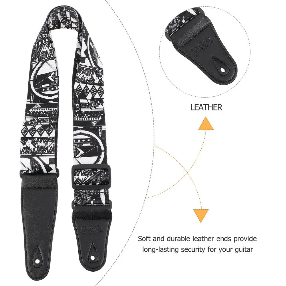 Printed Guitar Strap Guitar Shoulder Strap Musical Instrument Accessories 
Printed Guitar Strap Guitar Shoulder Strap Musical Instrument Accessories