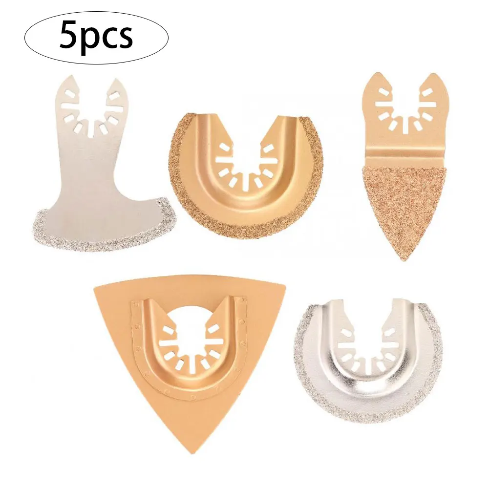 4/5pcs Oscillating Renovator Multi-tool Saw Blades Ceramics Cutting Sanding HCS Multitool Accessory for Fein Multimaster Dewalt
4/5pcs Oscillating Renovator Multi-tool Saw Blades Ceramics Cutting Sanding HCS Multitool Accessory for Fein Multimaster Dewalt