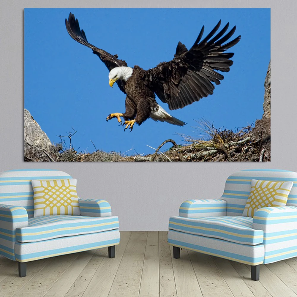 Modern Eagle HD Landscape Canvas Painting Wall Art Nordic Posters and Prints Wall Pictures for Living Room Decoration Frameless
Modern Eagle HD Landscape Canvas Painting Wall Art Nordic Posters and Prints Wall Pictures for Living Room Decoration Frameless