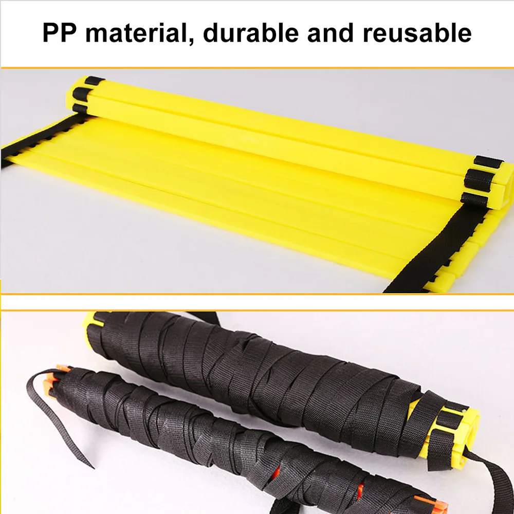 Agility Ladder Flexibility Coordination Footwork Feet Speed Training Ladder for Athletes Football Soccer Basketball Hockey
Agility Ladder Flexibility Coordination Footwork Feet Speed Training Ladder for Athletes Football Soccer Basketball Hockey