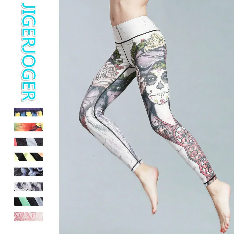 JIGERJOGER Spring 2019 New Outdoor Exercise Yoga Trousers Printed Sports Pants Yoga Leggings fitness Women's plus size legging
JIGERJOGER Spring 2019 New Outdoor Exercise Yoga Trousers Printed Sports Pants Yoga Leggings fitness Women's plus size legging