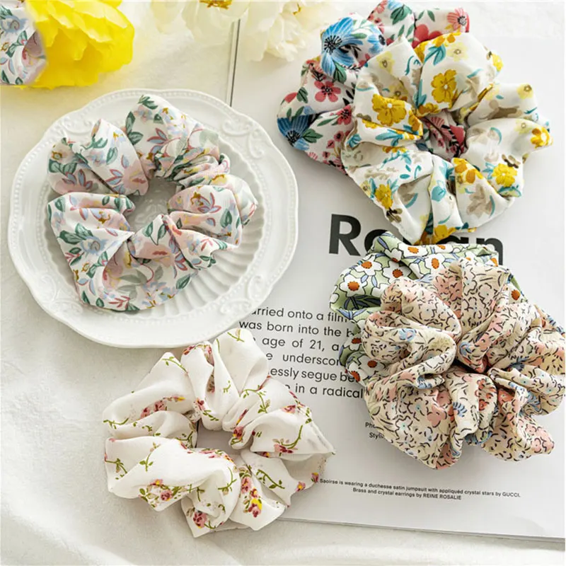 2021 Korean Floral Print Scrunchie Elastic Hair Rubber Bands for Women Holiday Ponytail Holder Girls Hair Accessories Hair Ties
2021 Korean Floral Print Scrunchie Elastic Hair Rubber Bands for Women Holiday Ponytail Holder Girls Hair Accessories Hair Ties
