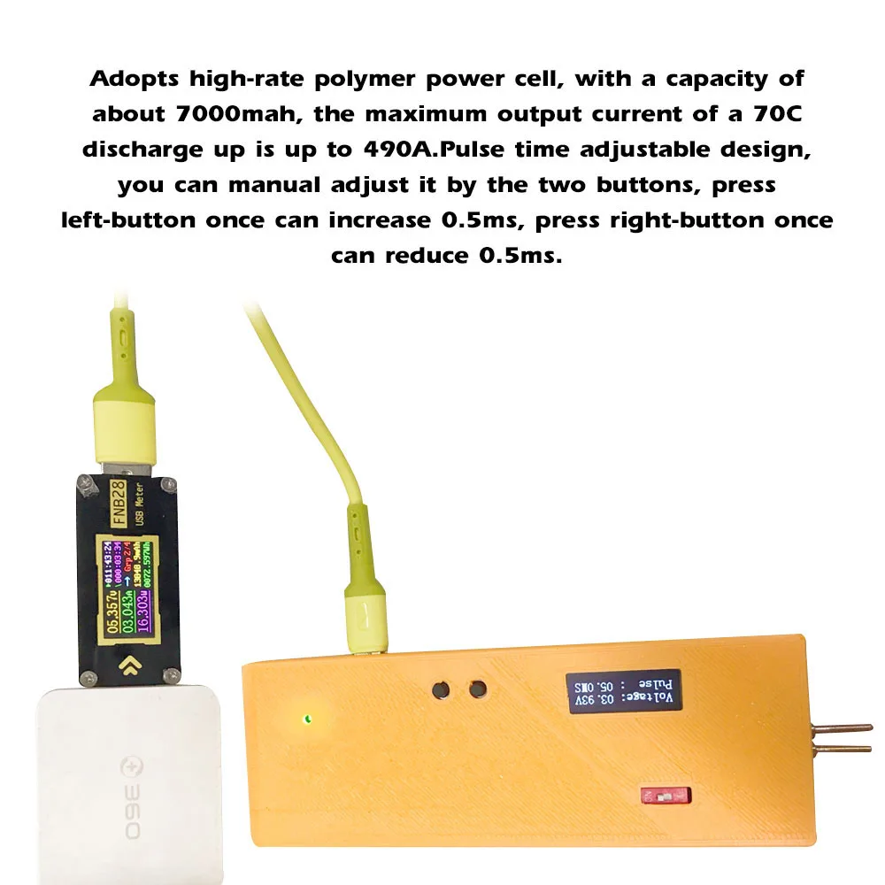 Mini Compact Handheld Spot-welding Machine Pulse Adjustable Welders for 0.15mm Pure Nickel Sheet 
Mini Compact Handheld Spot-welding Machine Pulse Adjustable Welders for 0.15mm Pure Nickel Sheet