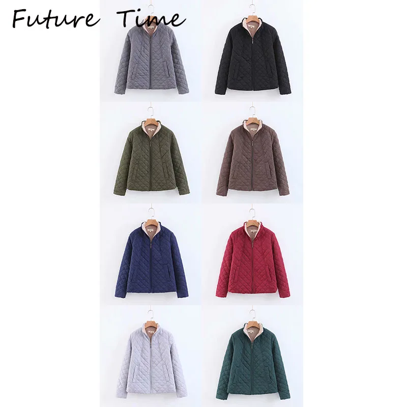 Future Time Autumn Winter Solid Cotton-Padded Women Jakcet Loose Women Cotton Overcoat Casual Lady Coat Female Plus Size Coat
Future Time Autumn Winter Solid Cotton-Padded Women Jakcet Loose Women Cotton Overcoat Casual Lady Coat Female Plus Size Coat