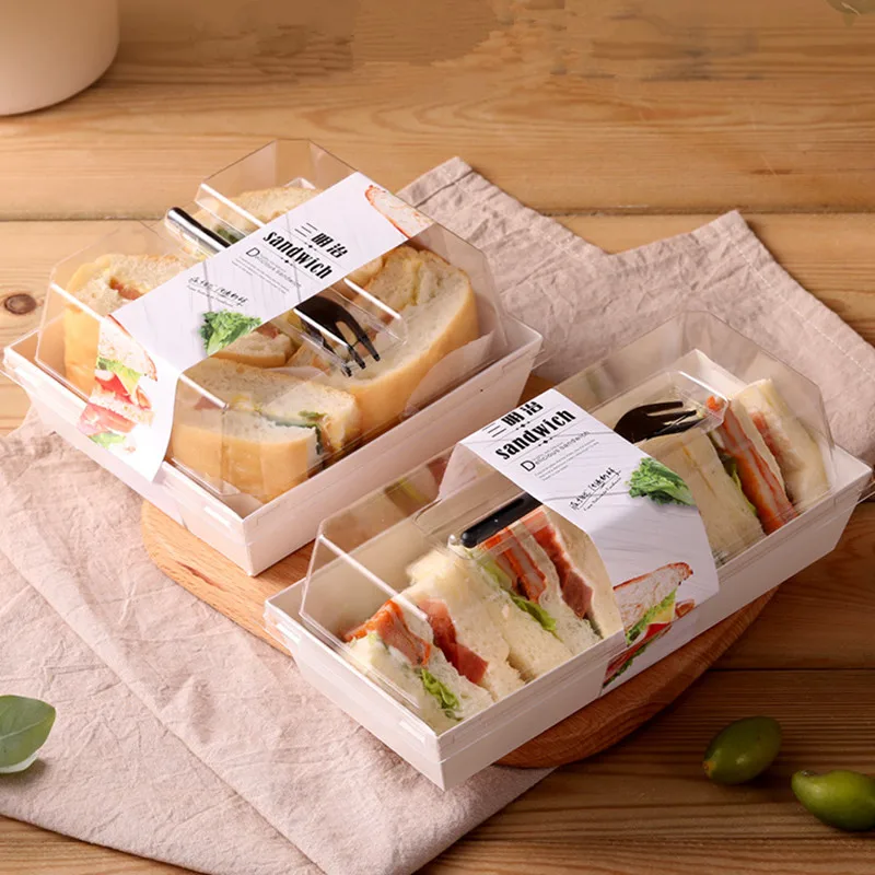 50pcs Net red white card paper sandwich packaging box clear cupcake box salad candy gift party favors dessert box with fork
50pcs Net red white card paper sandwich packaging box clear cupcake box salad candy gift party favors dessert box with fork