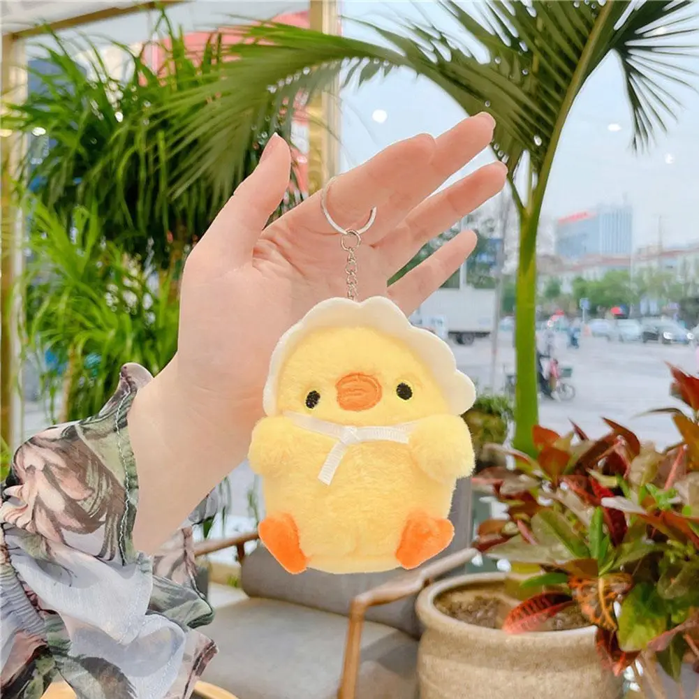 Cute Little Yellow Chicken Pendant Plush Toy Net Keychain Red Pendant Bag Mini Chick I0n5
Cute Little Yellow Chicken Pendant Plush Toy Net Keychain Red Pendant Bag Mini Chick I0n5