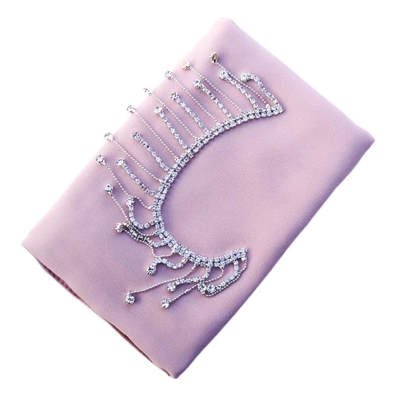 Women Muslim Chiffon Head Scarf Shawl Wrap Rhinestone Fringe Tassels Long Hijab 85WB
Women Muslim Chiffon Head Scarf Shawl Wrap Rhinestone Fringe Tassels Long Hijab 85WB