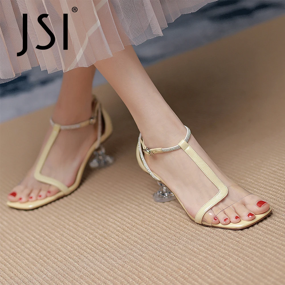 Сандалии женские JSI из натуральной кожи, квадратный носок, ПВХ, 2021, VO238 
Сандалии женские JSI из натуральной кожи, квадратный носок, ПВХ, 2021, VO238