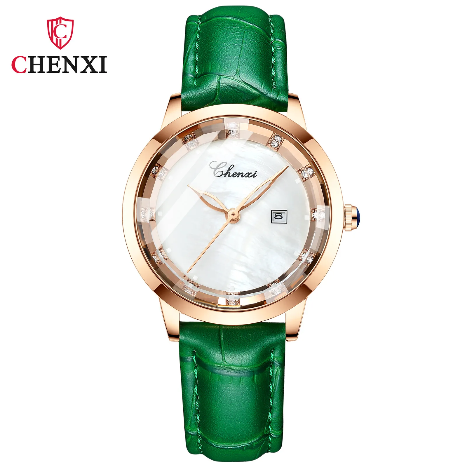 CHENXI Luxury Fashion Women Crystal Watches Rose Gold Waterproof Quartz Watch Ladies Leather Bracelet Wristwatch Montre Femme
CHENXI Luxury Fashion Women Crystal Watches Rose Gold Waterproof Quartz Watch Ladies Leather Bracelet Wristwatch Montre Femme