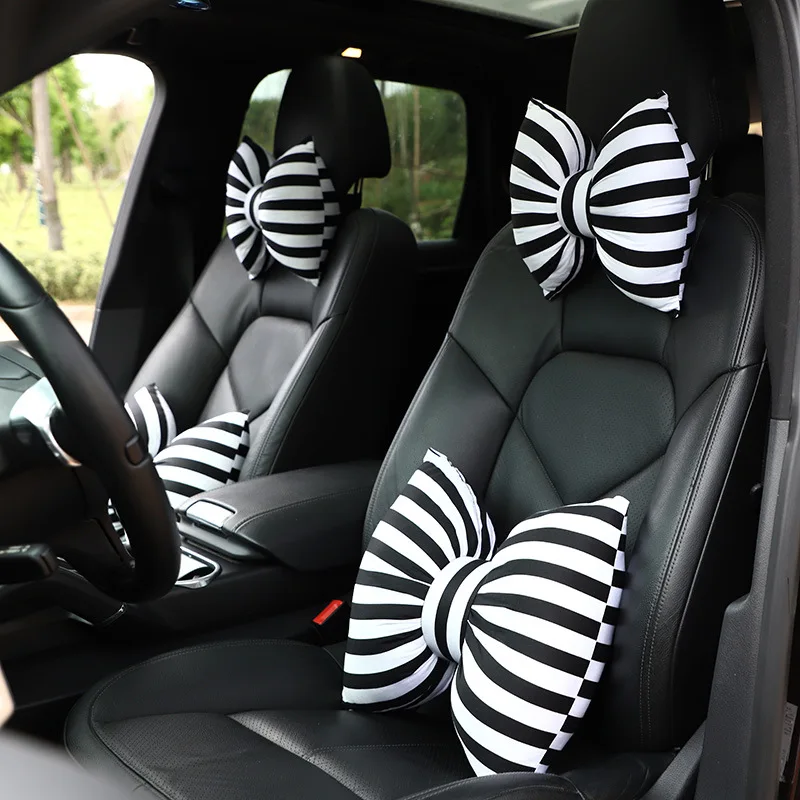 Car pillow cute bow home car dual purpose creative elastic cotton waist pillow travel decompression headrest waist
Car pillow cute bow home car dual purpose creative elastic cotton waist pillow travel decompression headrest waist