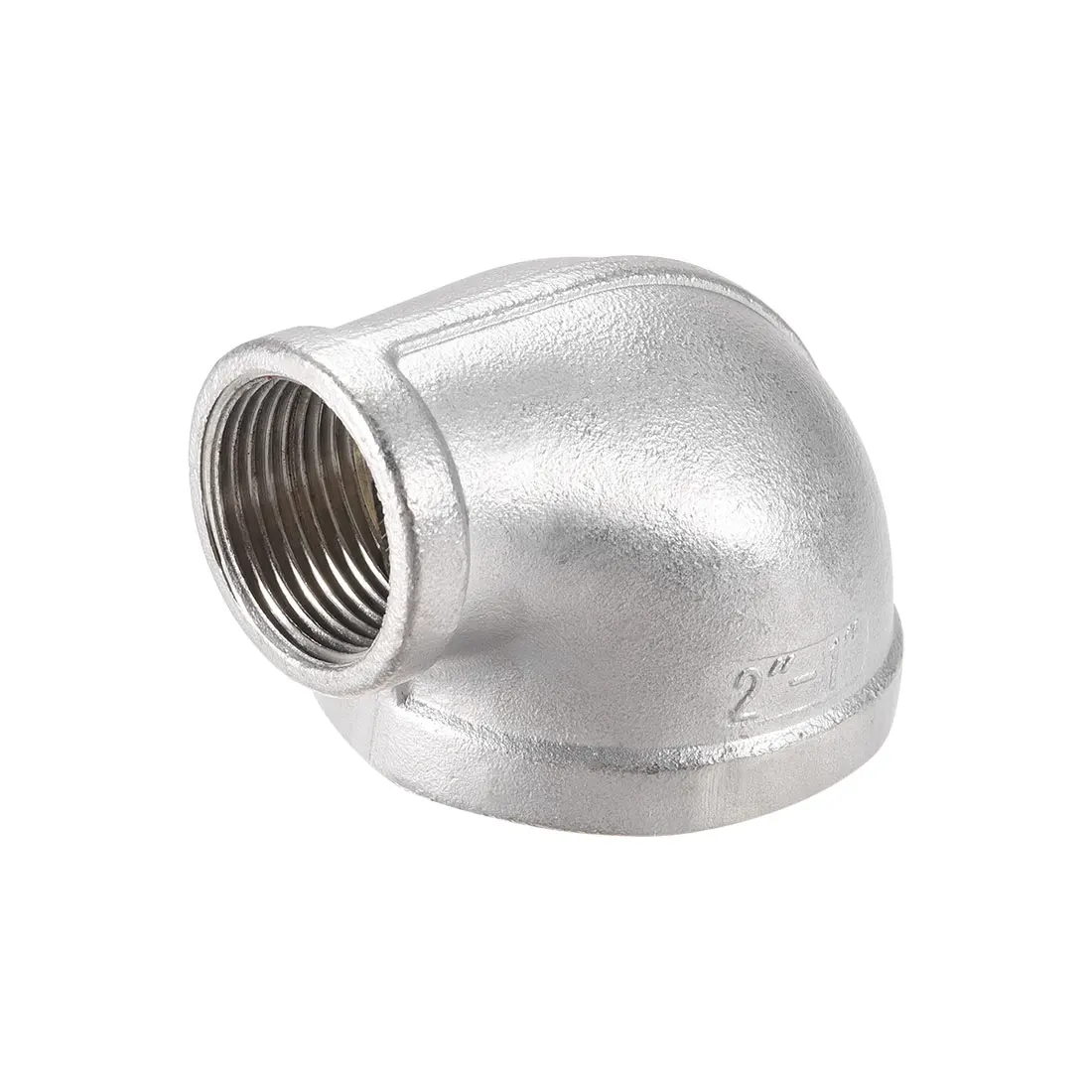 uxcell Stainless Steel 201 Cast Pipe Fitting 90 Degree Elbow 2 BSPT Female X 1 BSPT Female Thread
uxcell Stainless Steel 201 Cast Pipe Fitting 90 Degree Elbow 2 BSPT Female X 1 BSPT Female Thread