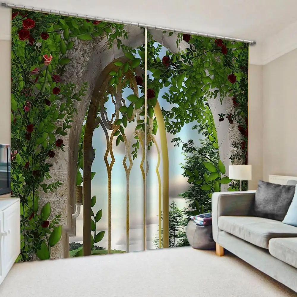 Photo green scenery europe door curtains 3D Window Curtains For Living Room Bedroom 3d stereoscopic curtains
Photo green scenery europe door curtains 3D Window Curtains For Living Room Bedroom 3d stereoscopic curtains
