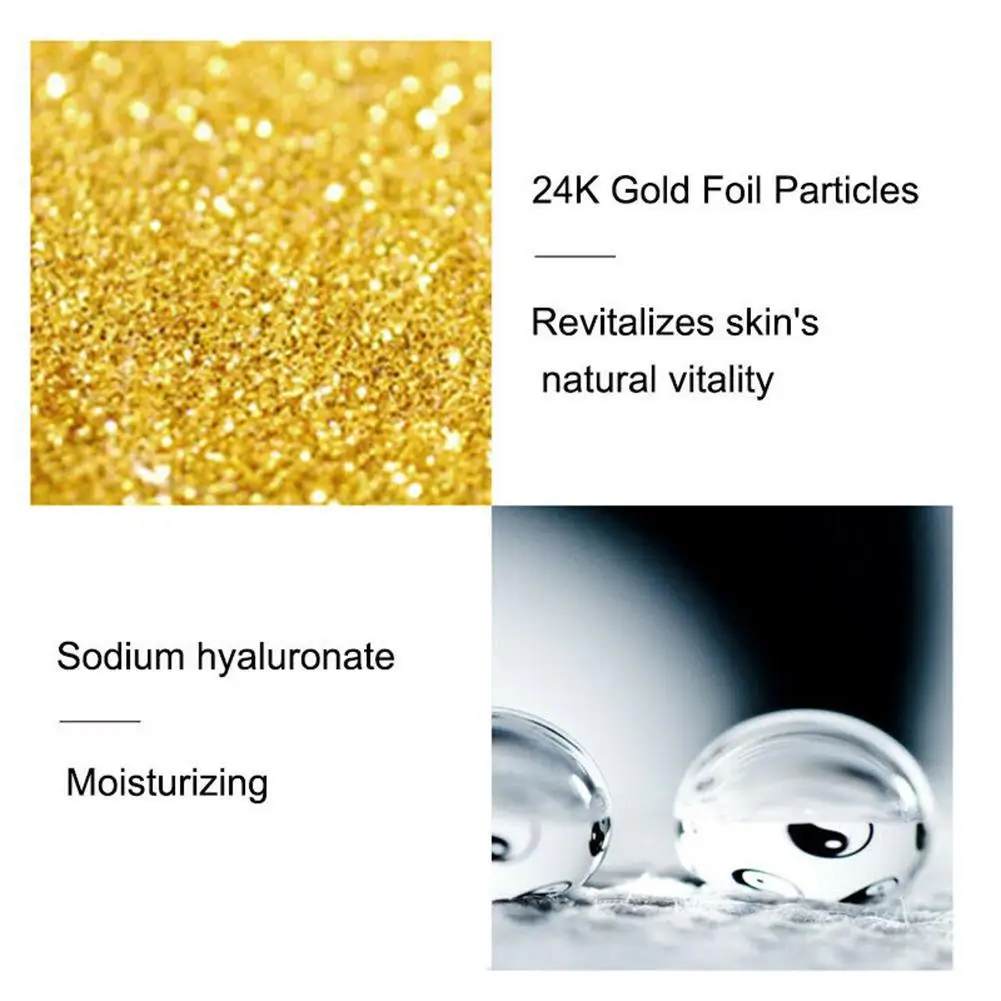 24K Gold Face Serum Anti Firming Nicotinamide Whitening Moisturizing Brighten Cream Skin Care
24K Gold Face Serum Anti Firming Nicotinamide Whitening Moisturizing Brighten Cream Skin Care