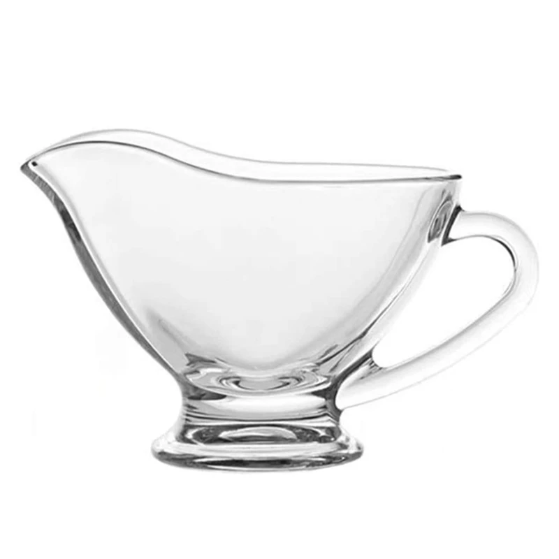 2Pcs Clear Glass Gravy Boat Sauce Boat Seasoning Saucer Jug Western Tableware for Salad Dressings Creamer Dessert Cup
2Pcs Clear Glass Gravy Boat Sauce Boat Seasoning Saucer Jug Western Tableware for Salad Dressings Creamer Dessert Cup