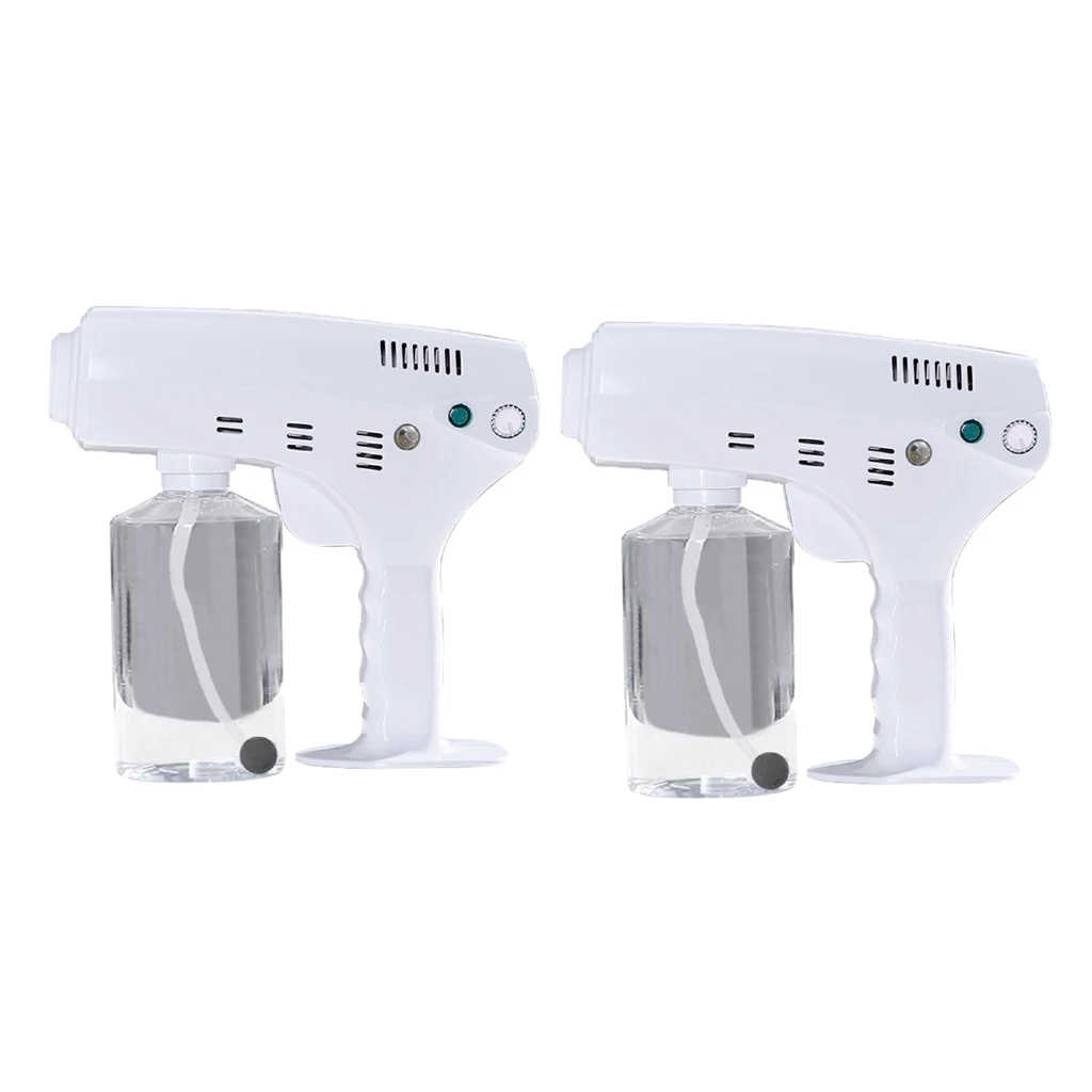 2x600 мл синий светильник нано спрей пистолет Электрический Аккумуляторный опрыскиватель машина 
2x600 мл синий светильник нано спрей пистолет Электрический Аккумуляторный опрыскиватель машина