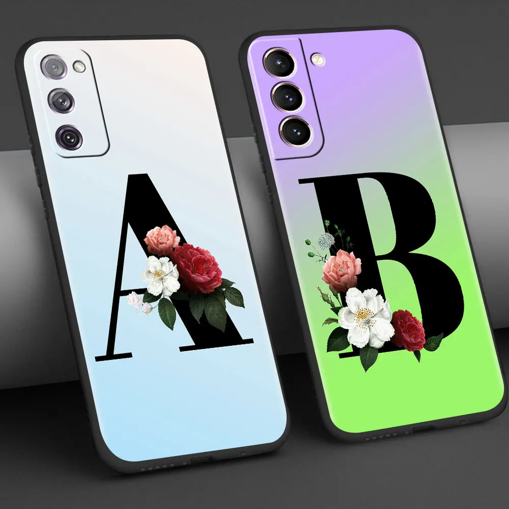 Silicone Case For Samsung Galaxy S20 FE S21 Ultra S10 S9 Plus S10e S8 S7 A51 A71 Tpu Soft Phone Capas Luxury Color Letter
Silicone Case For Samsung Galaxy S20 FE S21 Ultra S10 S9 Plus S10e S8 S7 A51 A71 Tpu Soft Phone Capas Luxury Color Letter