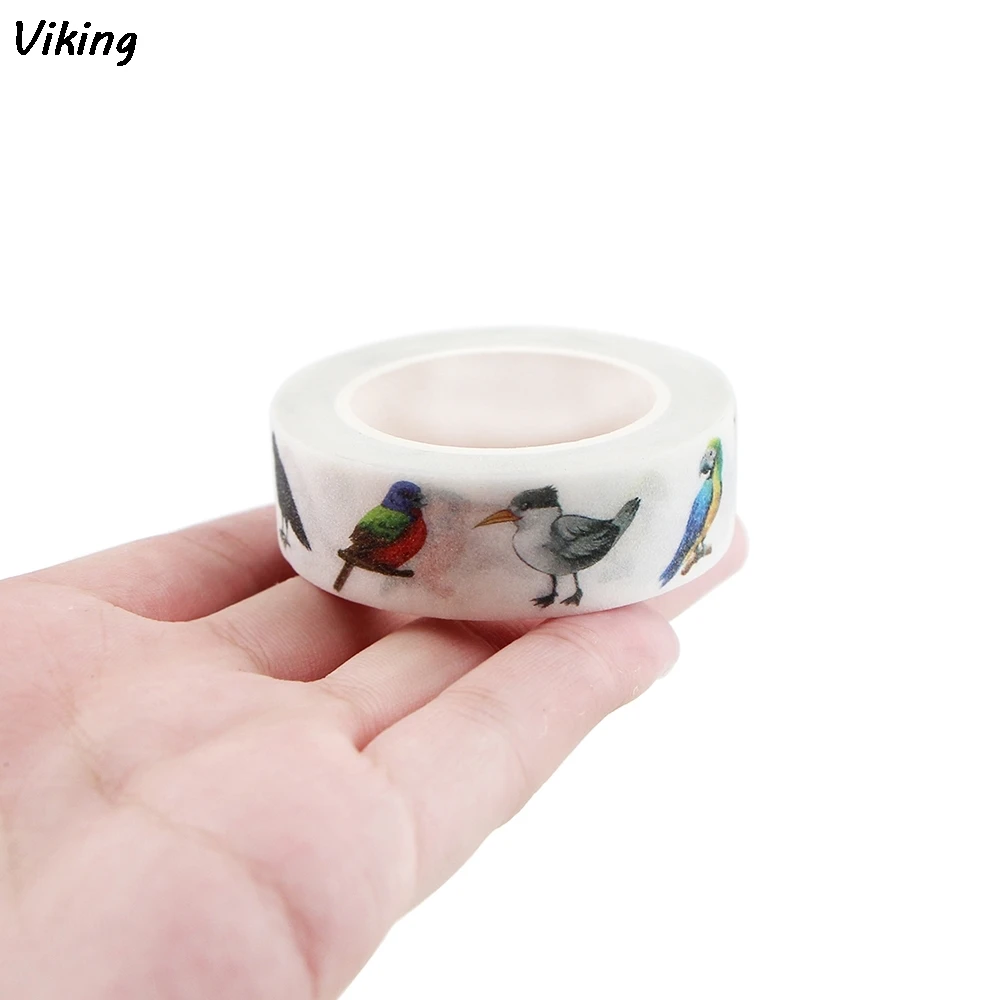 10pcs/lot G1256 15mmX5m Cartoon Bird Washi Tape Paper Matte surface Adhesive Tape DIY Scrapbooking Sticker Label Masking Tape
10pcs/lot G1256 15mmX5m Cartoon Bird Washi Tape Paper Matte surface Adhesive Tape DIY Scrapbooking Sticker Label Masking Tape