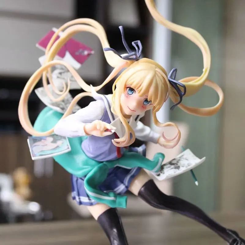 10.63" Anime Saenai Heroine No Sodate-kata Egoistic Lily Eriri Spencer Sawamura Action Figure Collectible Model Toy 27CM k14
10.63" Anime Saenai Heroine No Sodate-kata Egoistic Lily Eriri Spencer Sawamura Action Figure Collectible Model Toy 27CM k14