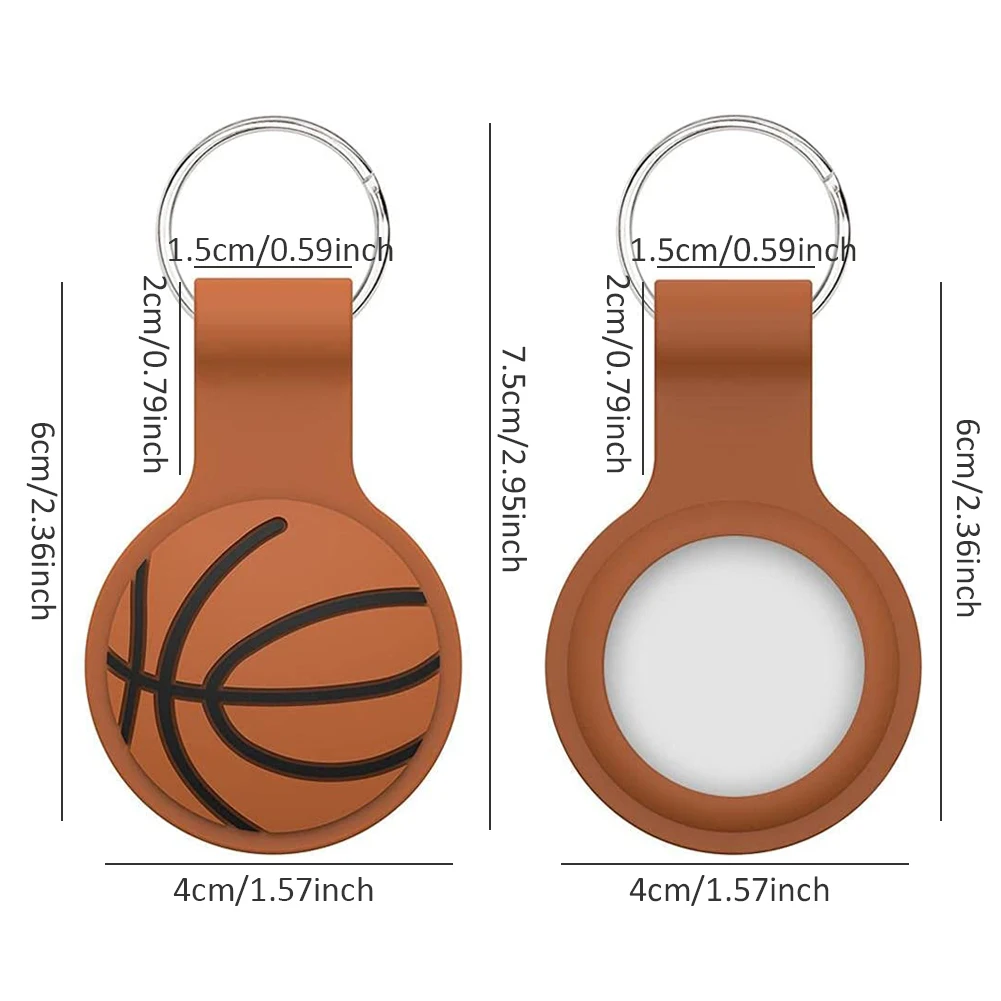 Silicone Protector Cover with Keychain For AirTags Shockproof Anti-scratch Anti-fall Silicone Protective Case Shell For Air Tags
Silicone Protector Cover with Keychain For AirTags Shockproof Anti-scratch Anti-fall Silicone Protective Case Shell For Air Tags