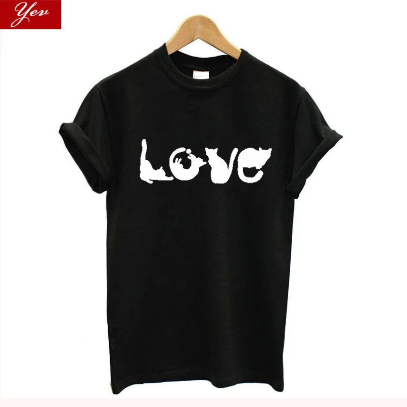 Забавная футболка love cat для женщин, летняя футболка 2020, Женская свободная уличная футболка, топ, футболка, homme, женская одежда, harajuku
Забавная футболка love cat для женщин, летняя футболка 2020, Женская свободная уличная футболка, топ, футболка, homme, женская одежда, harajuku