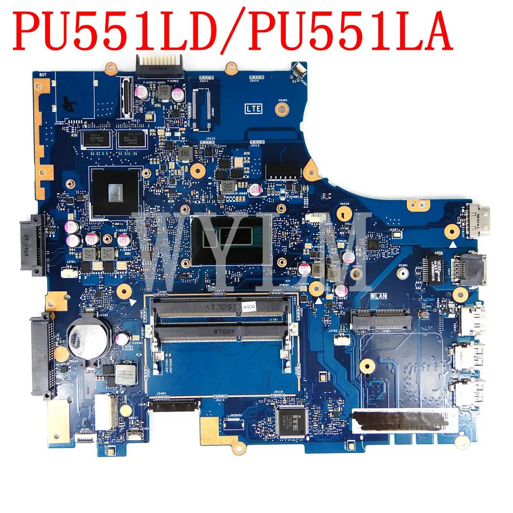 Материнская плата PU551LD, I5 CPU GT820M/1G Материнская плата ASUS PRO551L PU551LD PU551LA PU551L PU551, материнская плата ноутбука 100% протестирована
Материнская плата PU551LD, I5 CPU GT820M/1G Материнская плата ASUS PRO551L PU551LD PU551LA PU551L PU551, материнская плата ноутбука 100% протестирована