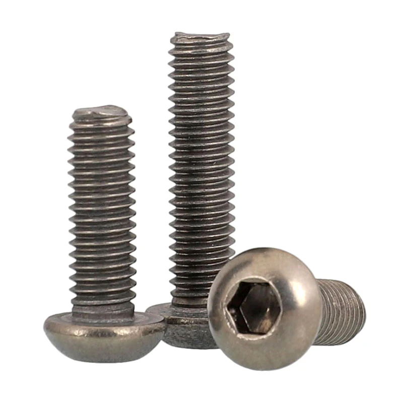 50pcs/lot M3*L Pure Titanium button head socket screw titanium alloy small screw GR2 ISO7380 M3*3/4/5/6-35/40/45/50 custom made
50pcs/lot M3*L Pure Titanium button head socket screw titanium alloy small screw GR2 ISO7380 M3*3/4/5/6-35/40/45/50 custom made