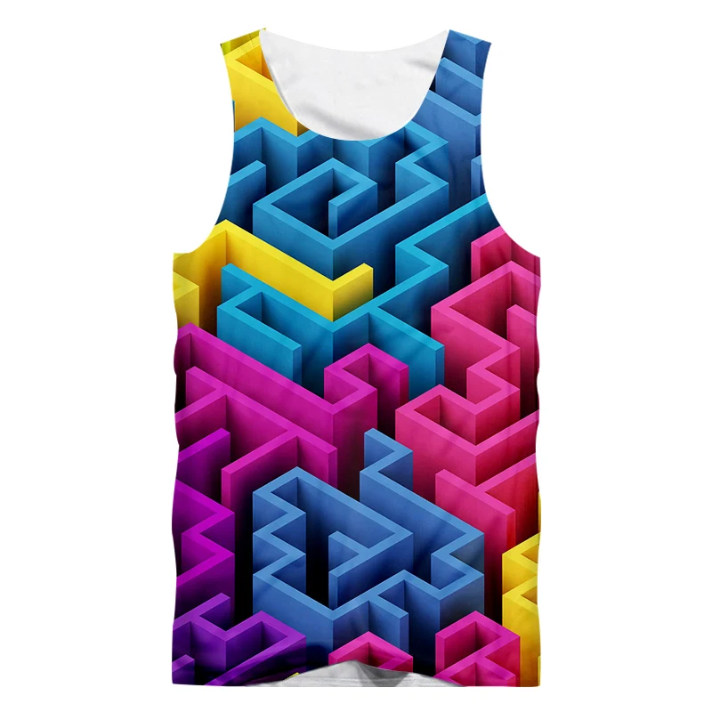 IFPD EU/US Размеры Новый Harajuku Для Мужчин's Повседневное майка с забавным принтом забавного яркого лабиринт 3D жилет Ман облегающее платье без рукавов, футболки размера плюс Размеры
IFPD EU/US Размеры Новый Harajuku Для Мужчин's Повседневное майка с забавным принтом забавного яркого лабиринт 3D жилет Ман облегающее платье без рукавов, футболки размера плюс Размеры