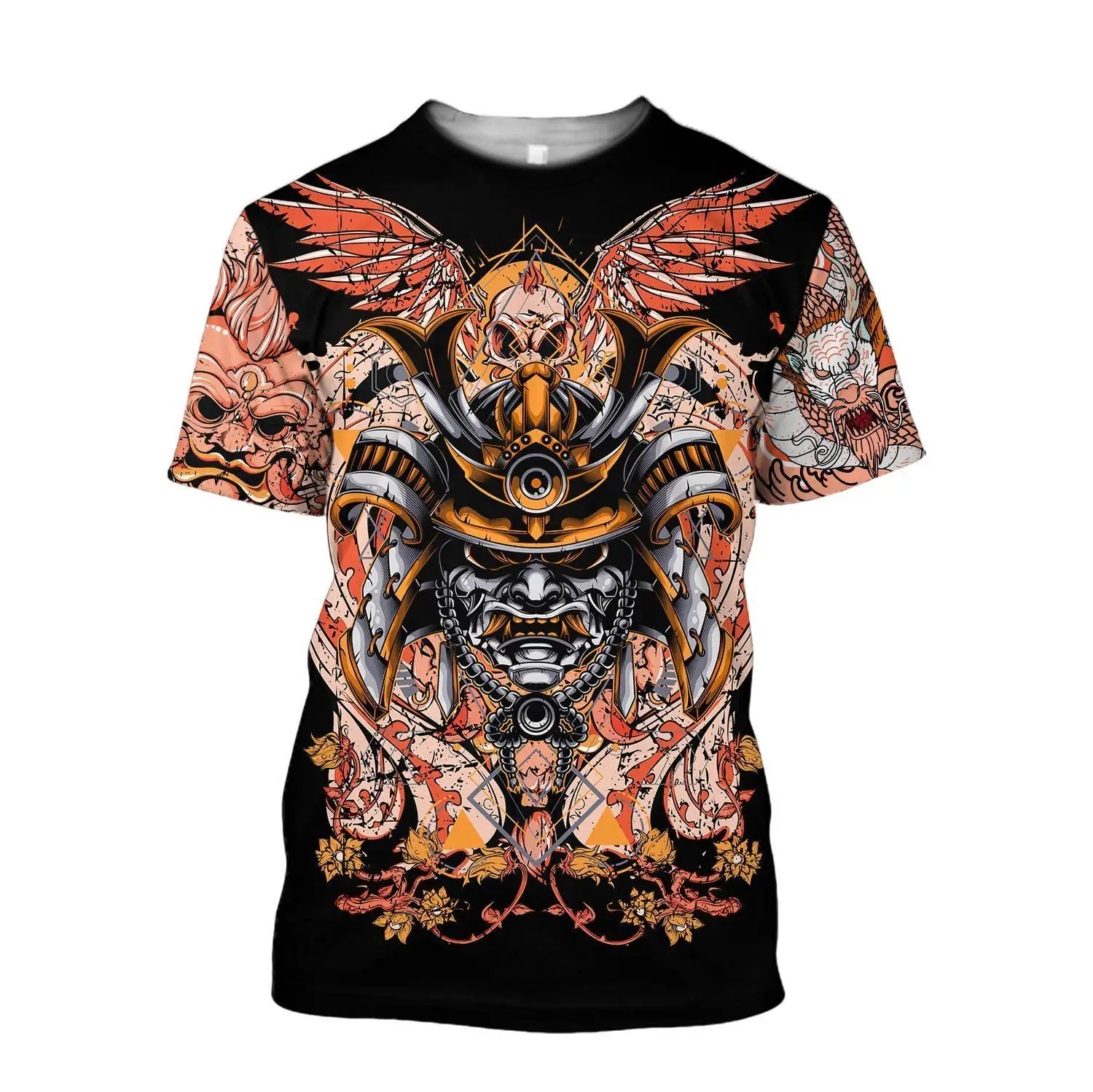 NEW Summer Men T-shirt Samurai And Dragon Tattoo 3D ALL OVER Printed Harajuku Casual Short Sleeve Tee Shirts Unisex Tops
NEW Summer Men T-shirt Samurai And Dragon Tattoo 3D ALL OVER Printed Harajuku Casual Short Sleeve Tee Shirts Unisex Tops