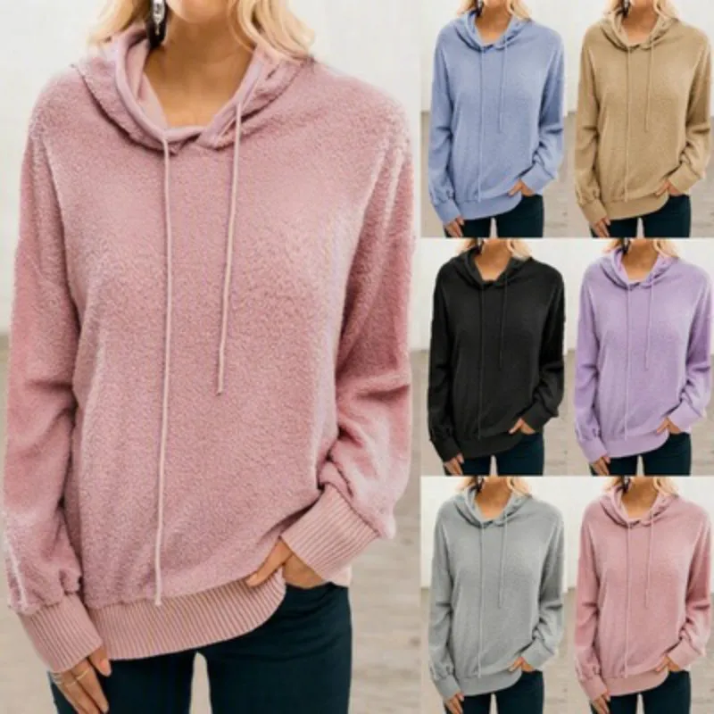 Fleece Jacket Ladies Loose Cap Collar Hoodies Autumn Winter Casual Oversized Pullover Harajuku Sweatshirts Homewear for Woman
Fleece Jacket Ladies Loose Cap Collar Hoodies Autumn Winter Casual Oversized Pullover Harajuku Sweatshirts Homewear for Woman