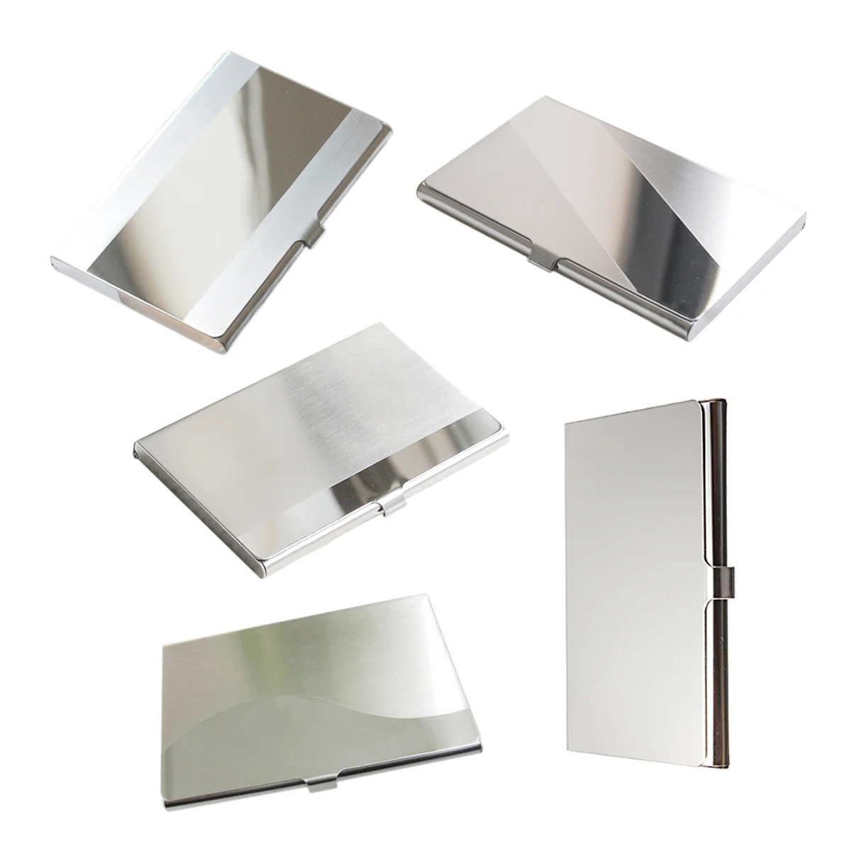 Stainless Steel Aluminum Case Transmission Case Commercial Business Card Credit Card holder horizontal surface
Stainless Steel Aluminum Case Transmission Case Commercial Business Card Credit Card holder horizontal surface