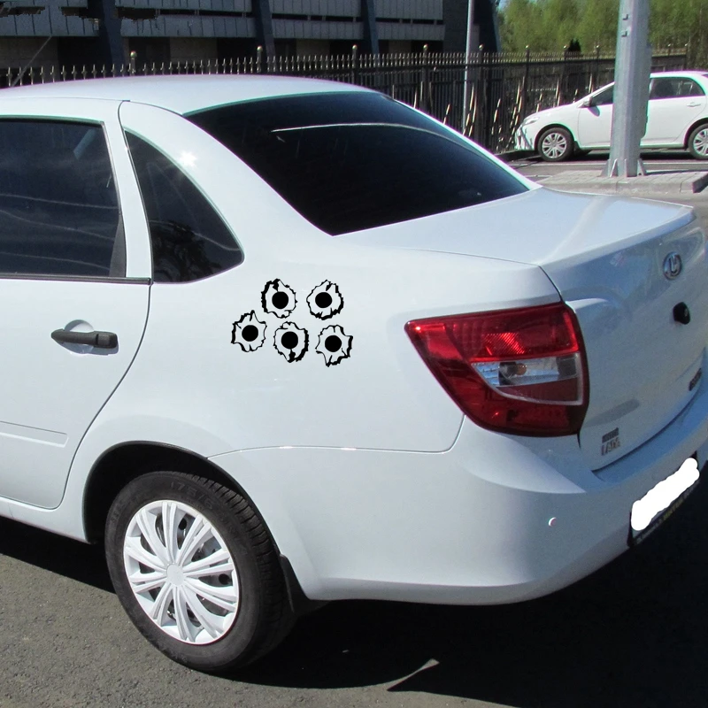 Funny Car Sticker Bullet Hole Reflective PVC Decal Silver/black Car Bumper Window Car Sticker Decoration ZWW-2453, 20cm * 14.5cm
Funny Car Sticker Bullet Hole Reflective PVC Decal Silver/black Car Bumper Window Car Sticker Decoration ZWW-2453, 20cm * 14.5cm
