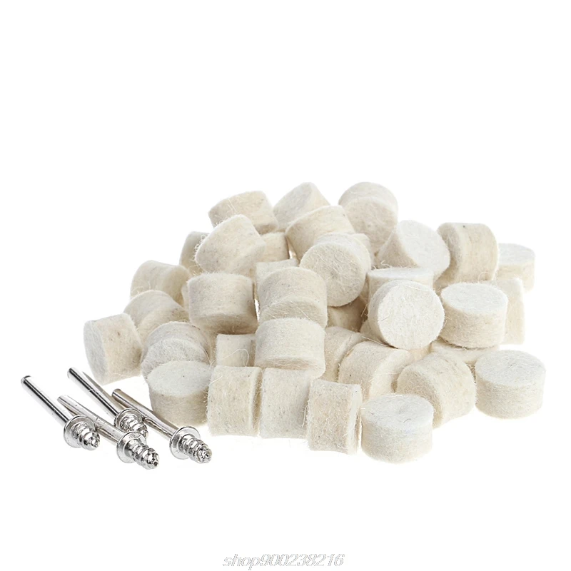 50Pcs 25mm Wool Felt Polishing Buffing Wheel Grinding Pad + 4Pcs 3.15 mm Shanks J18 21 Dropshipping
50Pcs 25mm Wool Felt Polishing Buffing Wheel Grinding Pad + 4Pcs 3.15 mm Shanks J18 21 Dropshipping