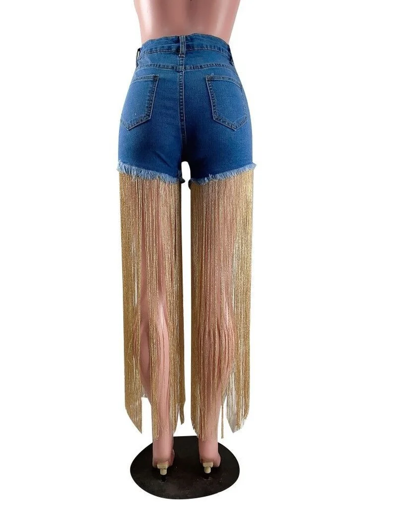 Denim Shorts Tassel Fringed Jeans Short for Women Ladeis Femme Summer Clubwear Party Bodycon Club Outfits High Waisted Shorts
Denim Shorts Tassel Fringed Jeans Short for Women Ladeis Femme Summer Clubwear Party Bodycon Club Outfits High Waisted Shorts