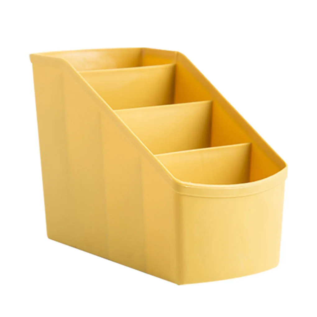 New Plastic Makeup Organizer Box Desktop Cosmetic Storage Box 4 Compartment Pen Stationery Organizer Remote Control Holder
New Plastic Makeup Organizer Box Desktop Cosmetic Storage Box 4 Compartment Pen Stationery Organizer Remote Control Holder