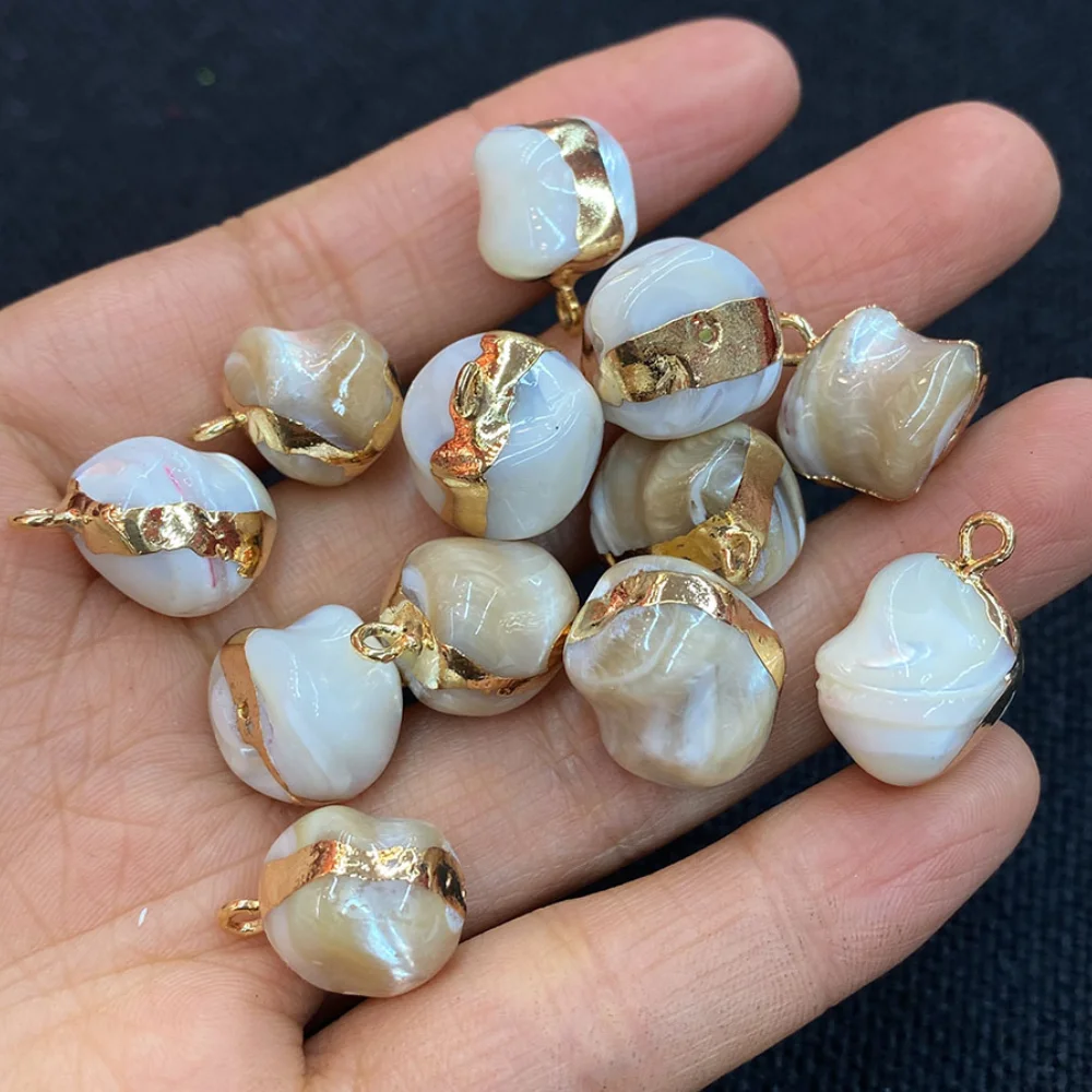 3pcs Shell Conch Necklace Pendant 10-20mm White Shell Pendant Charms for Jewelry Making DIY Bracelet Earrings Accessory Supplies
3pcs Shell Conch Necklace Pendant 10-20mm White Shell Pendant Charms for Jewelry Making DIY Bracelet Earrings Accessory Supplies