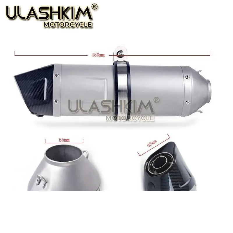 ER 6N 6F Motorcycle Exhaust Muffler Middle Link Pipe Full System Slip On For kawasaki ER6N ER6F NINJA650R 2012-2016 DB KILLER
ER 6N 6F Motorcycle Exhaust Muffler Middle Link Pipe Full System Slip On For kawasaki ER6N ER6F NINJA650R 2012-2016 DB KILLER
