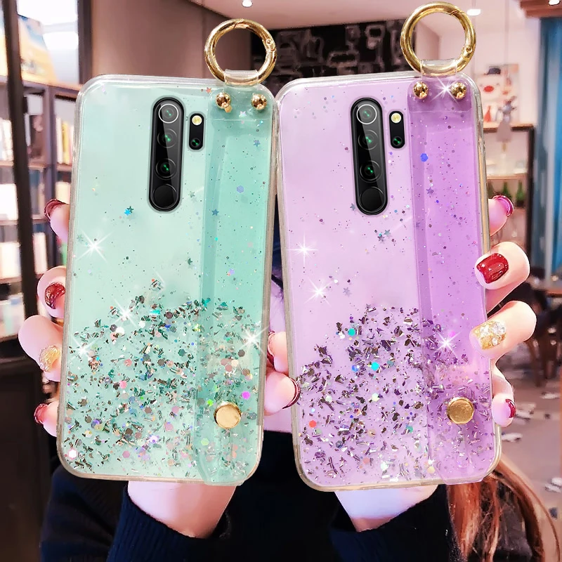 Ultra-thin Bling Glitter Wristband Silicone Phone Case For Xiaomi Redmi Note 9 8 Mi 11 10 9 T Lite F2 Pro Luxury Lanyard Cover
Ultra-thin Bling Glitter Wristband Silicone Phone Case For Xiaomi Redmi Note 9 8 Mi 11 10 9 T Lite F2 Pro Luxury Lanyard Cover
